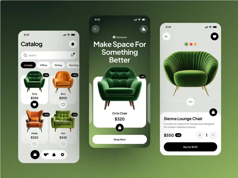 LuxeSit Furniture E-Commerce