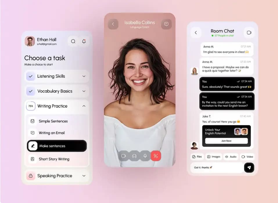 Language Learning Platform