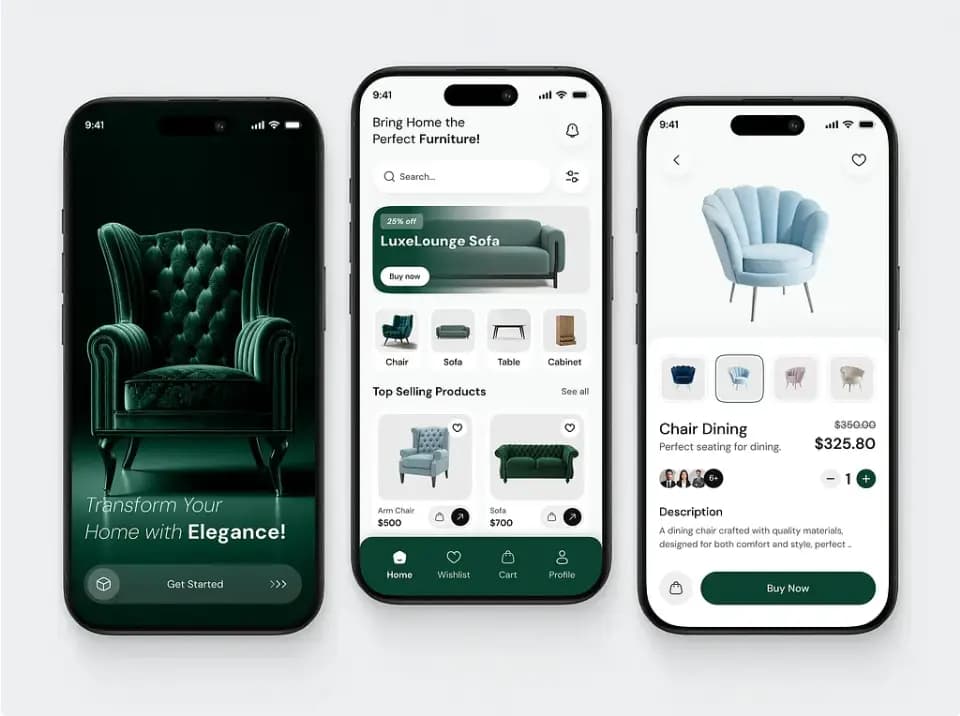 Luxury Furniture E-Commerce